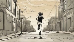 vor wem laufen wir eigentlich davon