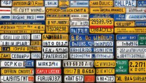 was ist bei amtlichen kennzeichen wichtig