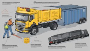 wie weit darf eine ladung nach hinten hinausragen