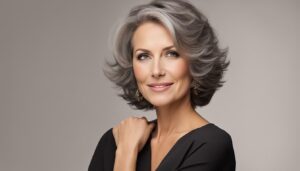 unkomplizierte frisuren mittellang ab 50